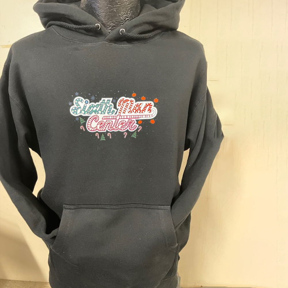 PYB Holiday Hoodie, Designed by Nyla