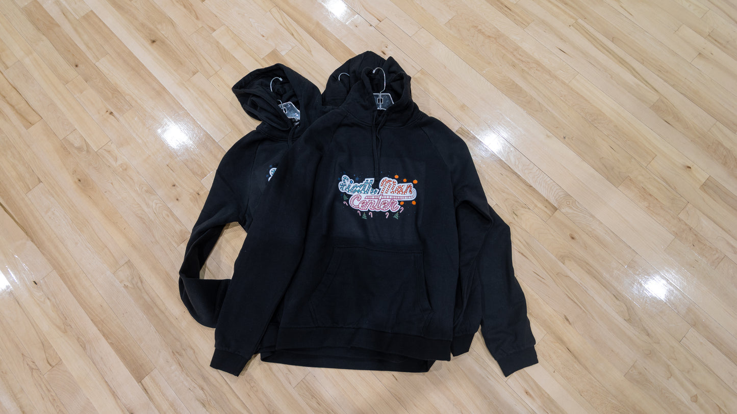 PYB Holiday Hoodie, Designed by Nyla