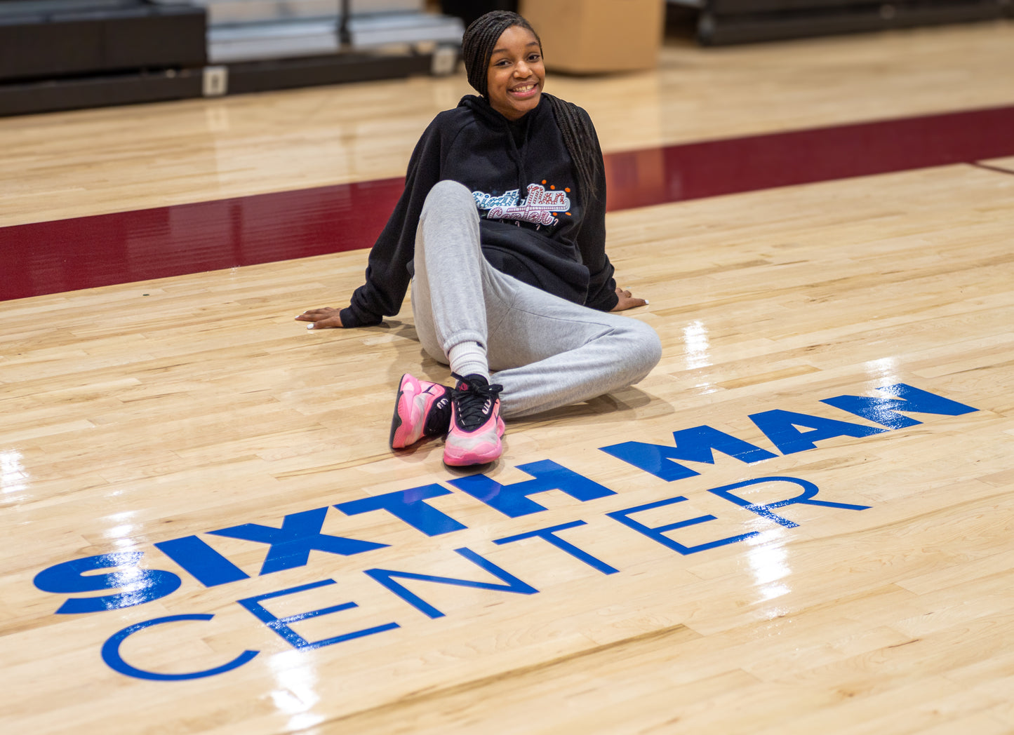 PYB Holiday Hoodie, Designed by Nyla